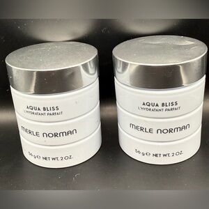 Merle Norman Aqua Bliss Cream with Silver Lid
